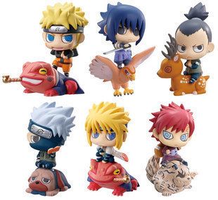 Naruto,Sasuke,Gaara,Kakashi,Shikamaru e Minato